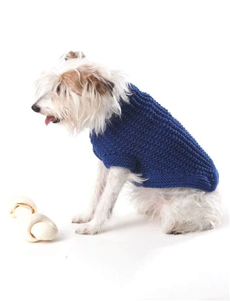 Knit Dog Coat In Bernat Super Value Knitting Patterns Lovecrafts