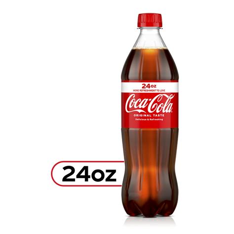 Coca Cola Soda Soft Drink 24 Fl Oz