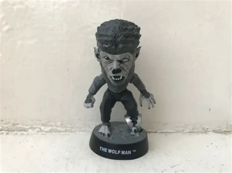 Universal Monsters Sideshow Silver Little Big Heads The Wolf Man Figure