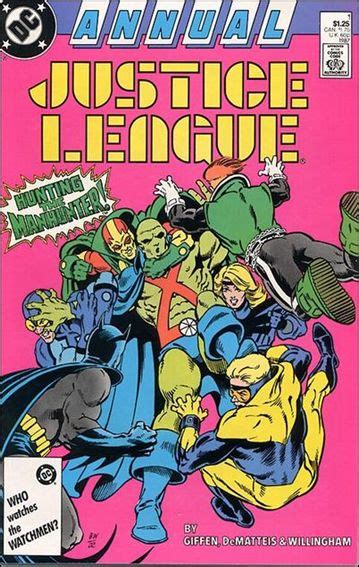 Justice League Annual 1 A Dec 1987 Comic Book By Dc