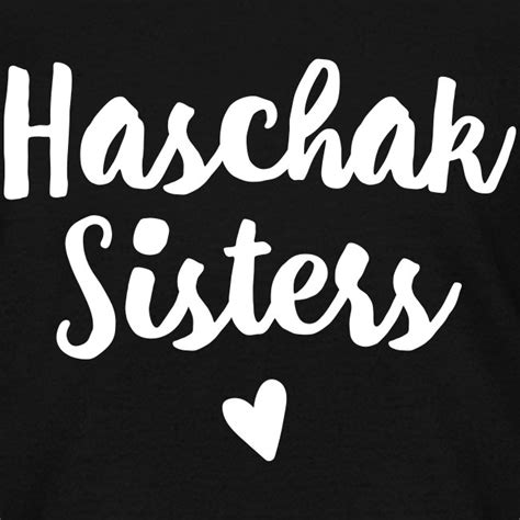 Haschak Sisters Hs Kids White Logo Kids T Shirt