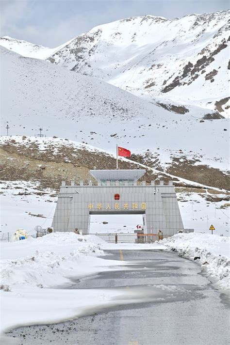 Khunjerab Pass Border Between Pakistan China In Pakistan Editorial