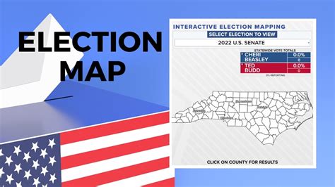 Live Election Map County By County Results In North Carolina
