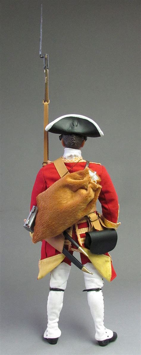 British Redcoat 16 Scale Figure 1745 Etsy