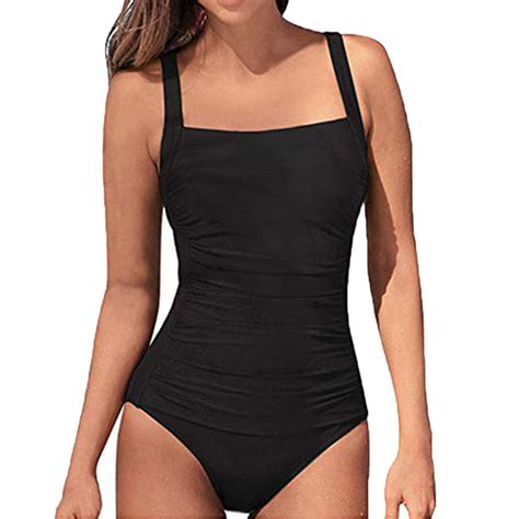 Womail Backless Sexy Black One Piece Swimsuits For Women Modlilybikini Sets For Women High