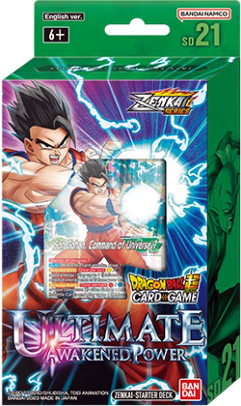 Dragon Ball Super Card Game Ultimate Awakend Power Starter Deck