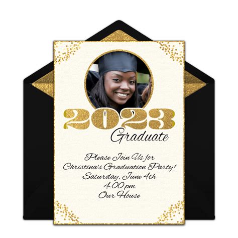 college graduation party invitations party ideas punchbowl