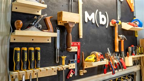 How To Make A Simple Tool Wall For A Garage Workshop Youtube