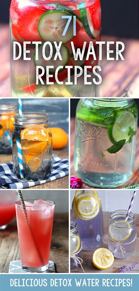 71 Delicious Detox Water Recipes To Help You Lose Weight Fast
