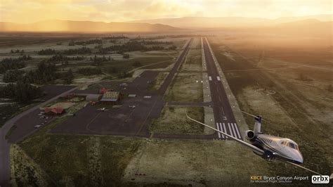 Orbx Previews Bryce Canyon Airport For Microsoft Flight Simulator