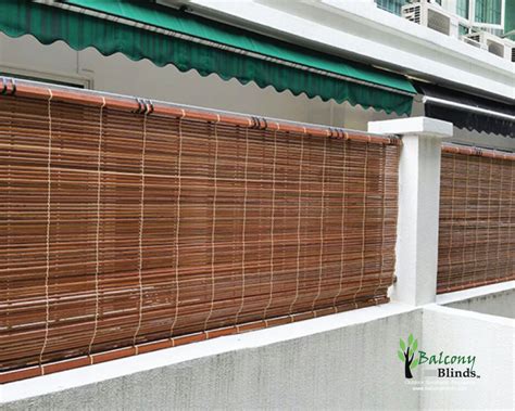 Outdoor Bamboo Chick Blinds Gallery Balconyblinds