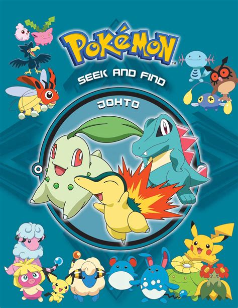 Pokémon Seek And Find Johto Book By Vizunknown Official Publisher