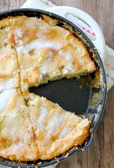 Kentucky Apple Skillet Cake Foodtastic Mom