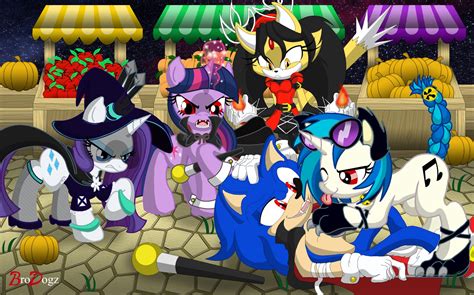 Commission Sonic And Mlp Paws Off By Brodogz On Deviantart