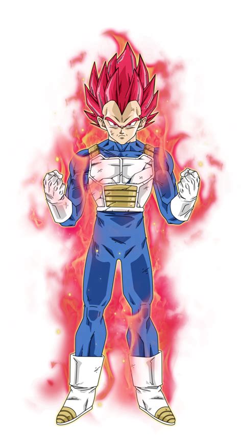 Vegeta Super Saiyan God By Bardocksonic Anime Dragon Ball Super