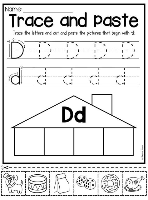 Teach Child How To Read Free Printable Cut And Paste Alphabet Worksheets