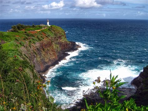 Lighthouse In Kauai Hawaii Kauai Lighthouse Island