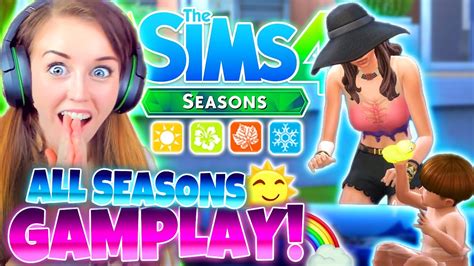 Killing Ali 😅 All 4 Seasons Gameplay 🌸☀️🍂 ️ The Sims 4