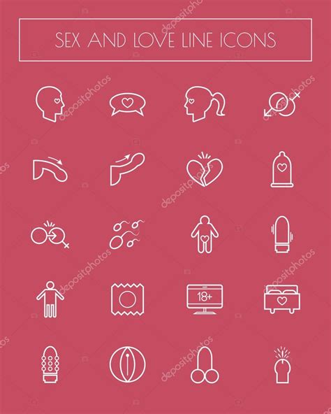Sexo Signo Y Símbolo Iconos Conjunto Vector Gráfico Vectorial © Sweetjinkz Imagen 112805502