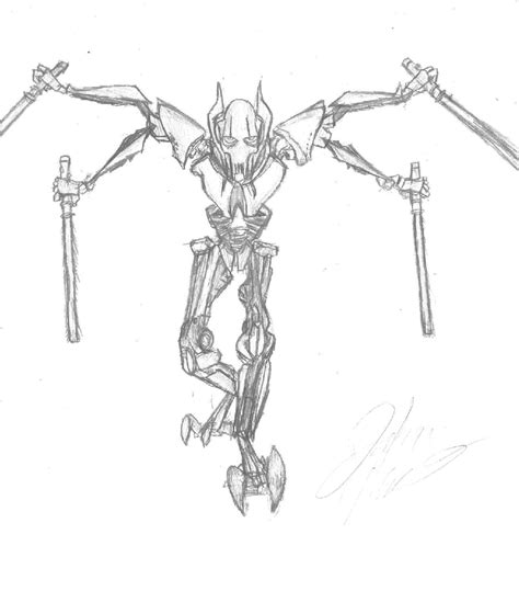 General Grievous Coloring Page