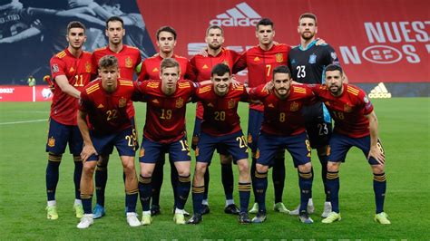 Selección De España Para La Eurocopa 2021 Jugadores Equipo