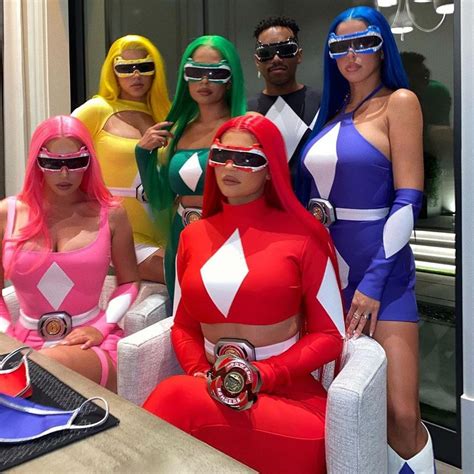 Kylie Jenner As A Red Power Rangers For Halloween 2020