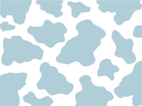 blue cow print for wallpaper/background in 2021 | Cow print wallpaper