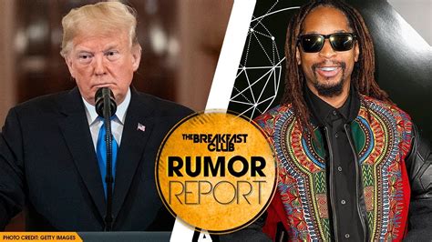 I also want to be clear that i don't agree with many of the statements mr. Donald Trump Forgets Lil Jon Despite 'Apprentice ...