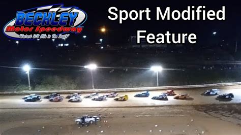 Beckley Motor Speedway Weekly Show Sport Modified Feature 7823