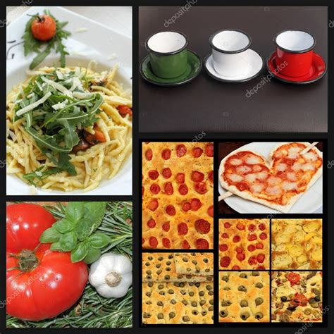 Italian Food Collage Stock Photo By ©malgorzatakistryn 70644079