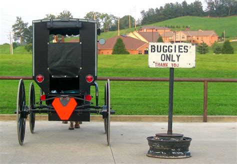 Amish Buggy Only Parking Christopher Grant Flickr