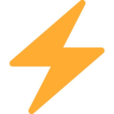 ⚡ Lightning Emoji Copy Paste And Download Png