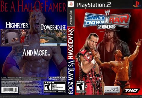 Viewing Full Size Wwe Smackdown Vs Raw Box Cover