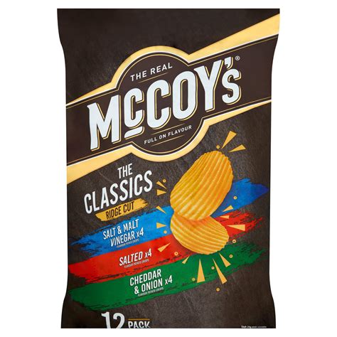 Mccoys Classic Variety Multipack Crisps 12 Pack Multipack Crisps