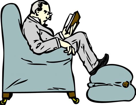 Person Man Reading A Book Clipart Png Download Full Size Clipart