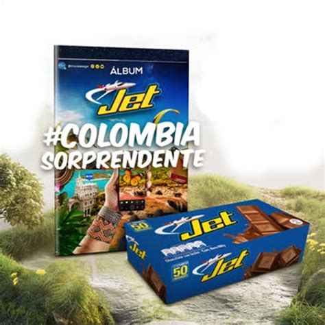 Álbum De Chocolatinas Jet Colombia Sorprendente Obsequio Mercadolibre