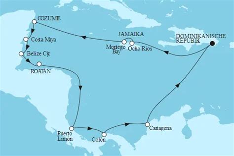 Mein Schiff Karibik Kreuzfahrt Routen Angebote Kreuzfahrt Org