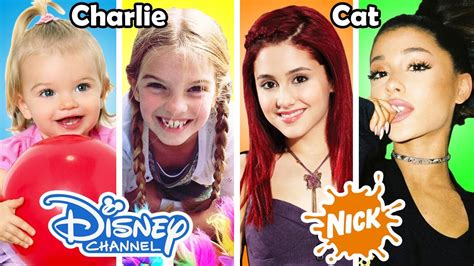 Disney Channel And Nickelodeon Famous Stars Before And After 2017 🌟 Then