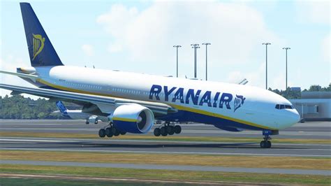 Perfect Landing Best Landing Boeing 777 Ryanair At Laguardia Airport