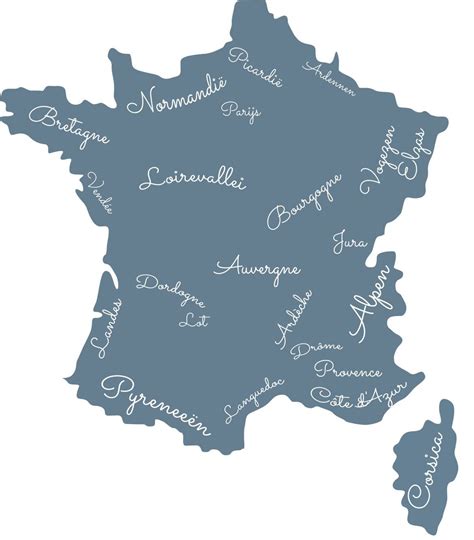 Kaart Van Frankrijk Met Alle Tips Van Artofit