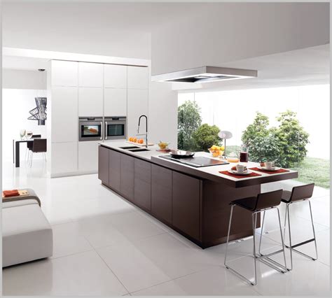 Minimalist Interior Design For Open Kitchen Open Contemporary Kitchen