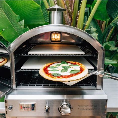Summerset Pacific Living Mobile Lp Natural Gas Pizza Oven