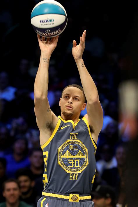 Nba 3 Point Contest Stephen Curry Finishes In Second Place Red Bluff