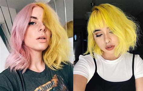 Go dramatic with an auburn base that ends with whispers of golden strawberry. Yellow Hair Dye: Neon, Mustard, Bright, Blonde, Best ...