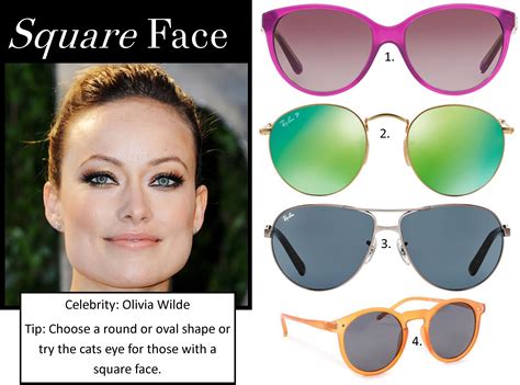 ideal sunglasses for your face shape fashionpro