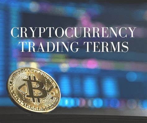 All companies trading cryptocurrencies need to report the same to fintrac. Crypto Trading Terms That You Must Know | Cryptocurrency ...