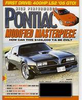 Photos of Hi Performance Pontiac Magazine
