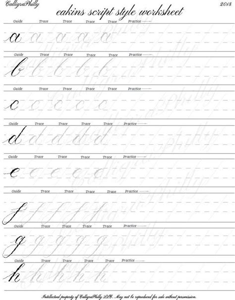 Free Printable Calligraphy Practice Worksheets
