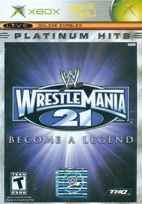 Wwe Wrestlemania 21 Platinum Hits For Xbox