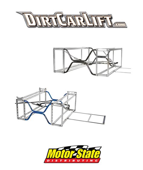 Motor State Distributing Dirt Car Lift